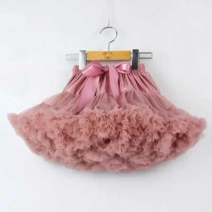 Eleganza Italiana HOT Girls Tutu Skirts Solid Fluffy Tulle Princess Ball Gown Pettiskirt Kids Ballet Party Performance Dress for Children PP001 Streetwear high fashion shein amazon temu target Walmart online