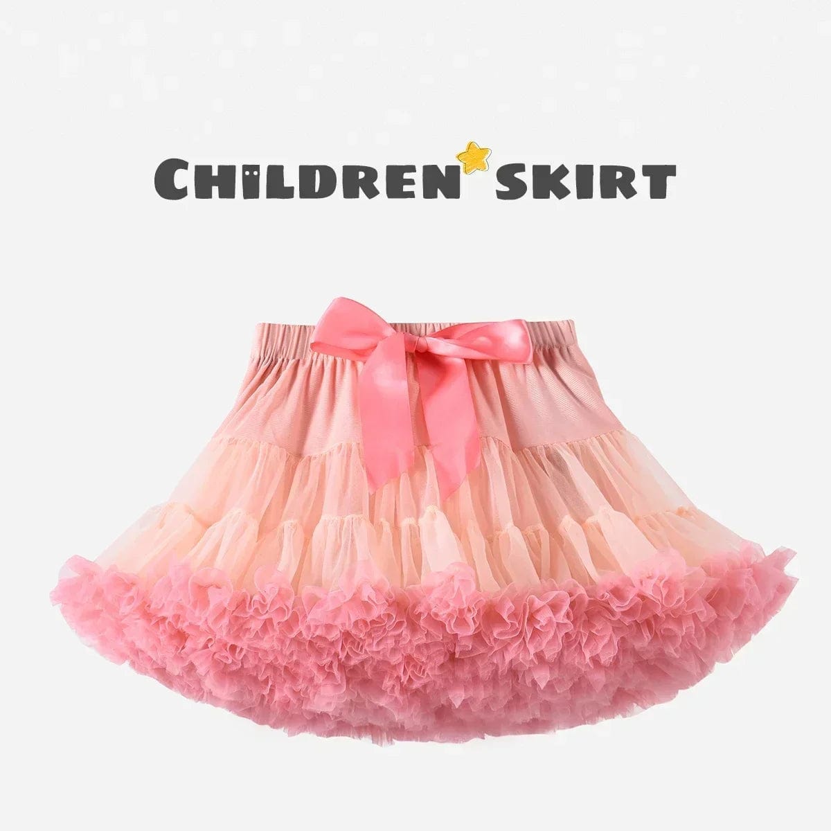 Eleganza Italiana HOT Girls Tutu Skirts Solid Fluffy Tulle Princess Ball Gown Pettiskirt Kids Ballet Party Performance Dress for Children PP001 Streetwear high fashion shein amazon temu target Walmart online