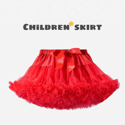 Eleganza Italiana HOT Girls Tutu Skirts Solid Fluffy Tulle Princess Ball Gown Pettiskirt Kids Ballet Party Performance Dress for Children PP001 Streetwear high fashion shein amazon temu target Walmart online