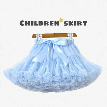 Eleganza Italiana HOT Girls Tutu Skirts Solid Fluffy Tulle Princess Ball Gown Pettiskirt Kids Ballet Party Performance Dress for Children PP001 Streetwear high fashion shein amazon temu target Walmart online