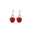 Eleganza Italiana Korea Needle Red Cherry Earrings Apple Earrings Girl Heart Earrings Personality Forest Fruit Earrings Wholesale cute earrings Streetwear high fashion shein amazon temu target Walmart online