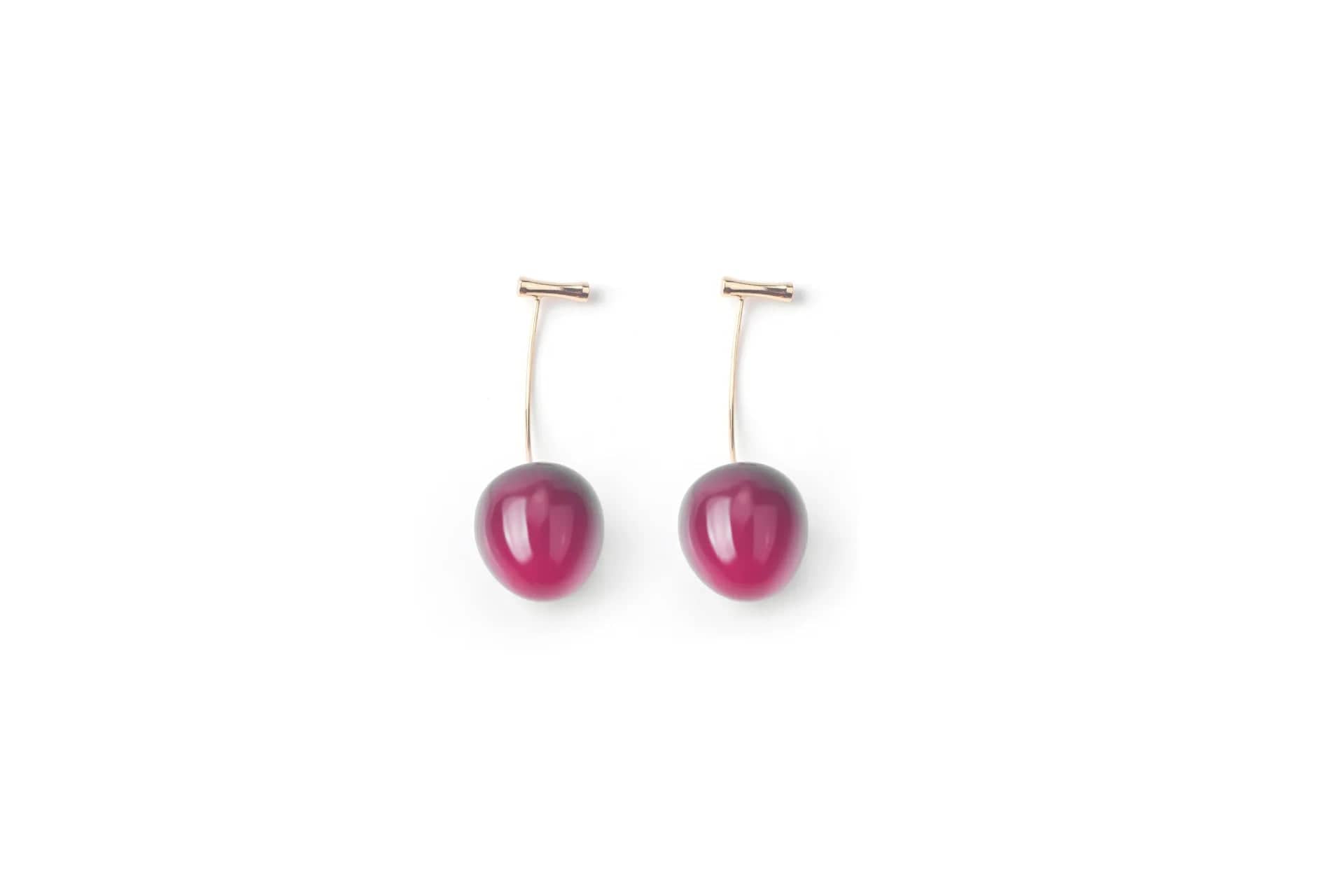 Eleganza Italiana Korea Needle Red Cherry Earrings Apple Earrings Girl Heart Earrings Personality Forest Fruit Earrings Wholesale cute earrings Streetwear high fashion shein amazon temu target Walmart online