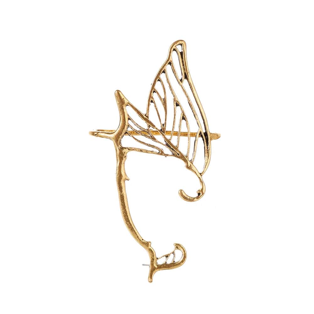 Eleganza Italiana Korean Hollow Butterfly Fairy Wing Stud Earrings For Women Girl Ear Cuff Hanging One Piece Earring Pendientes Mujer Jewelry Gift Streetwear high fashion shein amazon temu target Walmart online