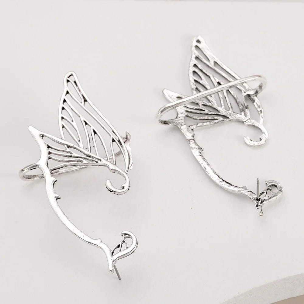 Eleganza Italiana Korean Hollow Butterfly Fairy Wing Stud Earrings For Women Girl Ear Cuff Hanging One Piece Earring Pendientes Mujer Jewelry Gift Streetwear high fashion shein amazon temu target Walmart online