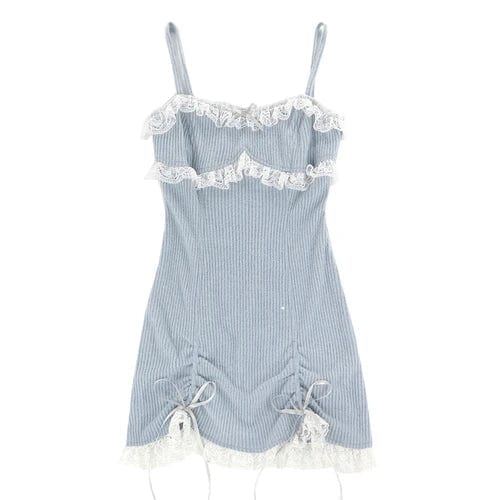 Eleganza Italiana Lace Japanese Sweet Lolita Dress Women Bow Pink Kawaii Party Mini Dresses Female Blue Princess Korean Fashion Dresse Winter 2024 Streetwear high fashion shein amazon temu target Walmart online