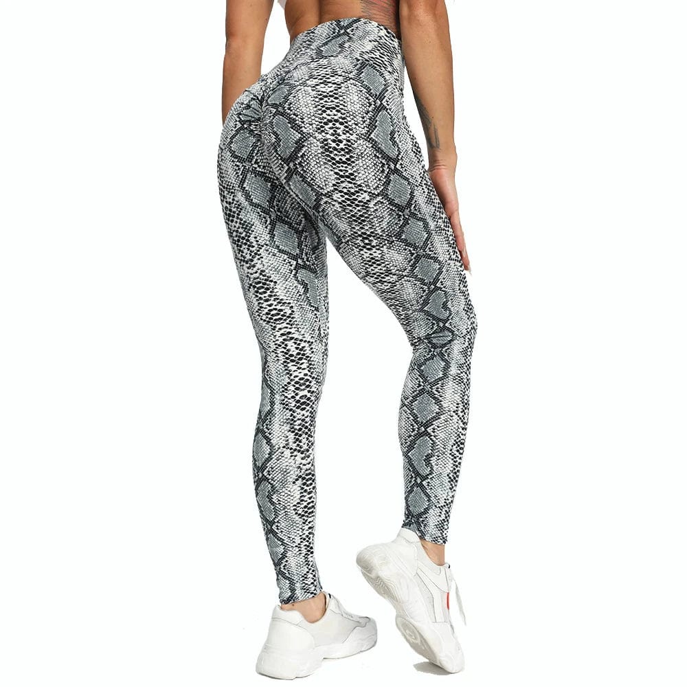 Eleganza Italiana Leopard Printed Yoga Women Pants Animal Textured Leggings High Waisted Sports Leggins Tie Dye Trainer Gym Clothing Fitness Tight Streetwear high fashion shein amazon temu target Walmart online