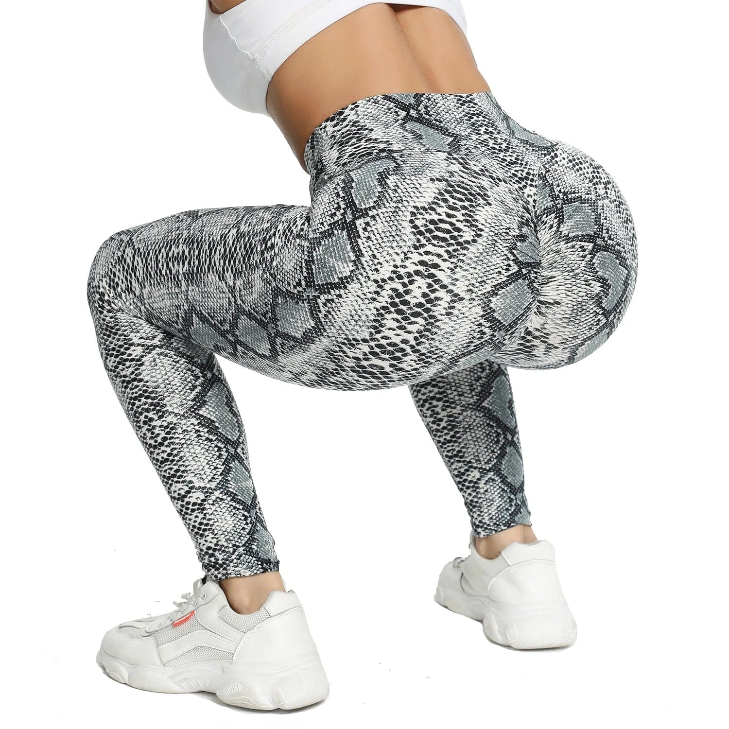 Eleganza Italiana Leopard Printed Yoga Women Pants Animal Textured Leggings High Waisted Sports Leggins Tie Dye Trainer Gym Clothing Fitness Tight Streetwear high fashion shein amazon temu target Walmart online