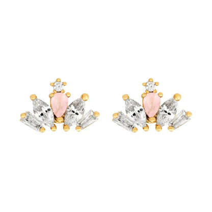 Eleganza Italiana Lost Lady Winter Wonderland Earring Fashion Ice Cream Love Bear Fruit Zircon Ladies Earrings Jewelry Wholesale Streetwear high fashion shein amazon temu target Walmart online