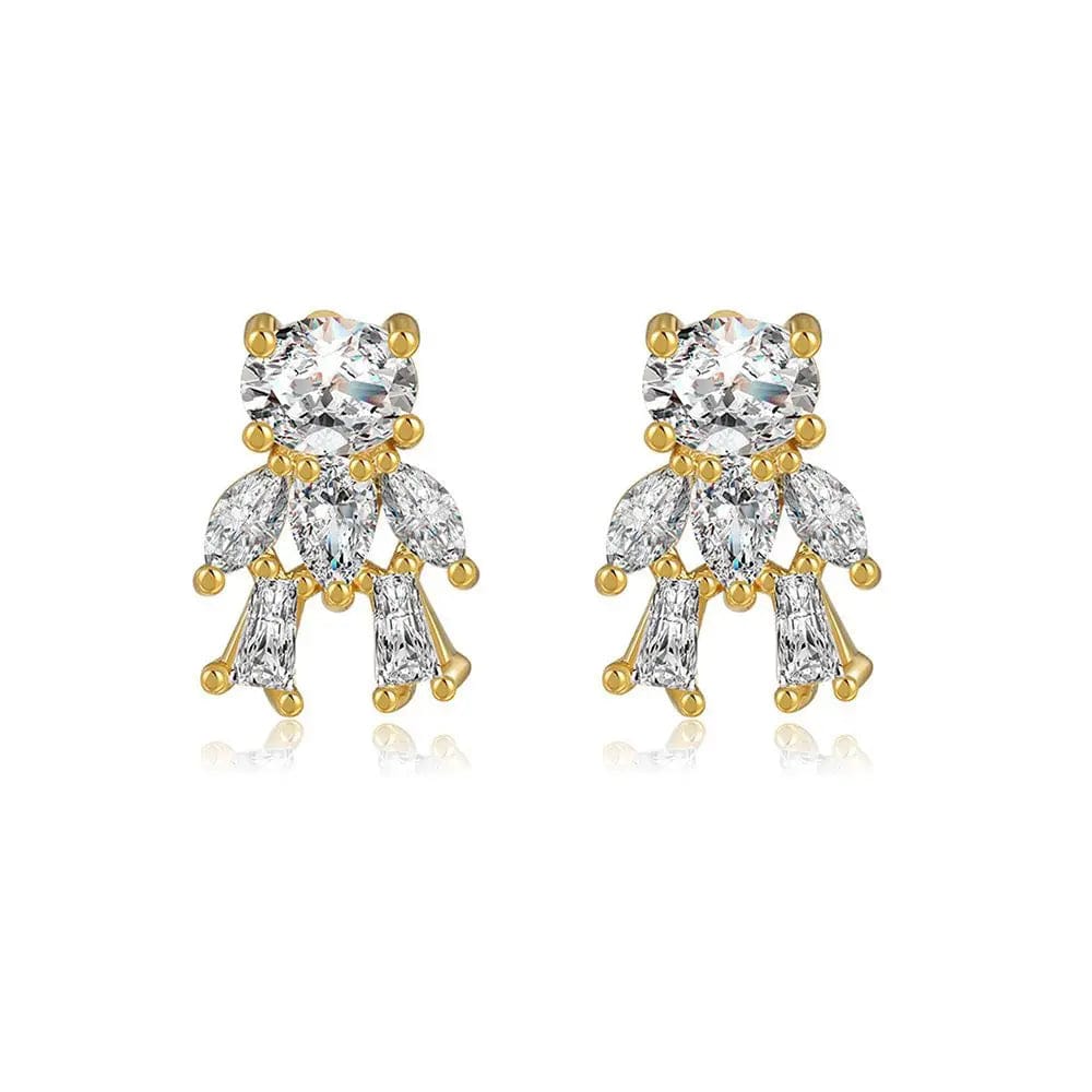 Eleganza Italiana Lost Lady Winter Wonderland Earring Fashion Ice Cream Love Bear Fruit Zircon Ladies Earrings Jewelry Wholesale Streetwear high fashion shein amazon temu target Walmart online