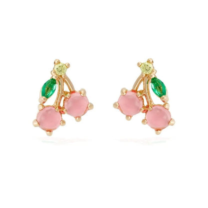 Eleganza Italiana Lost Lady Winter Wonderland Earring Fashion Ice Cream Love Bear Fruit Zircon Ladies Earrings Jewelry Wholesale Streetwear high fashion shein amazon temu target Walmart online