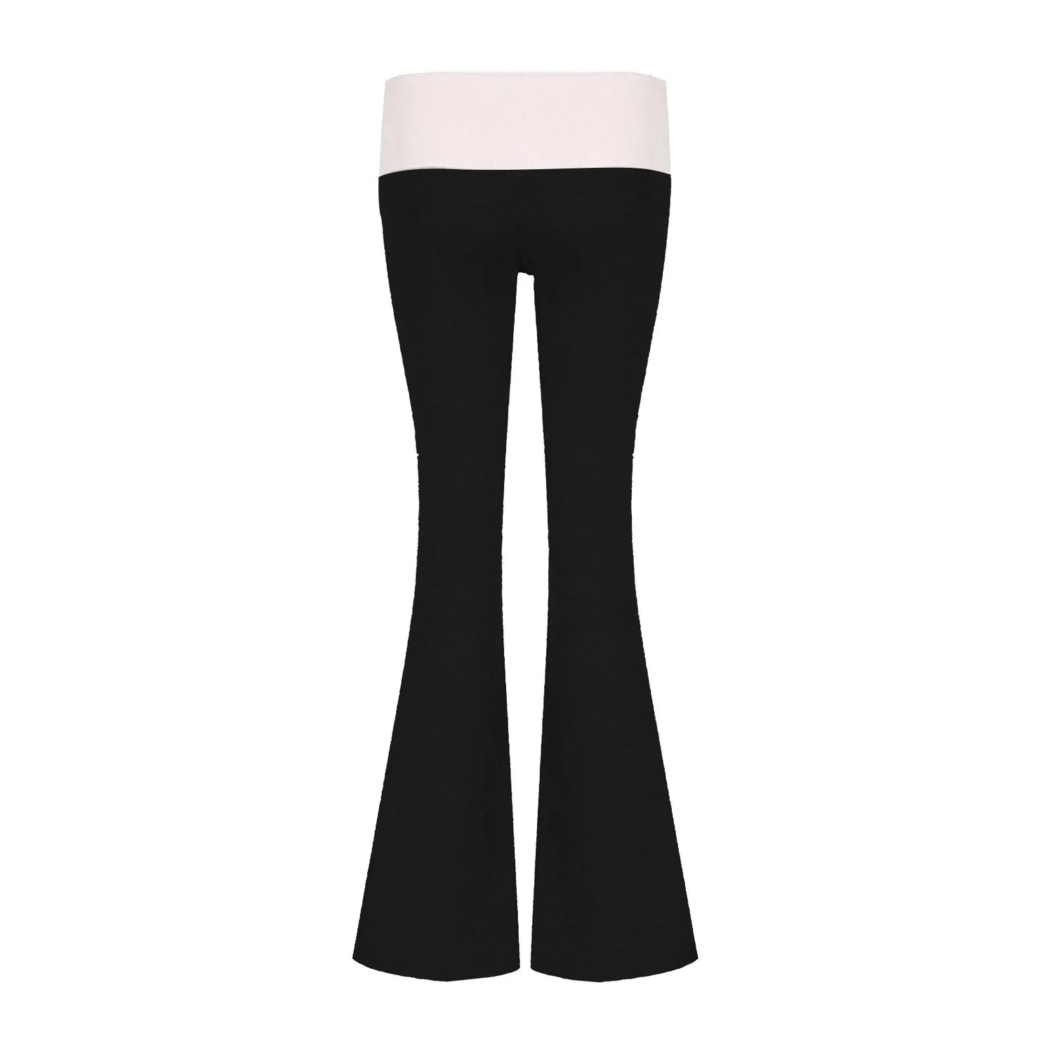 Eleganza Italiana Low Waist Flare Pant Sports Leggings Trousers Y2K Pants Women Spring Fall Clothes Slim Casual Bell Bottom Sweat Pants Joggers Streetwear high fashion shein amazon temu target Walmart online