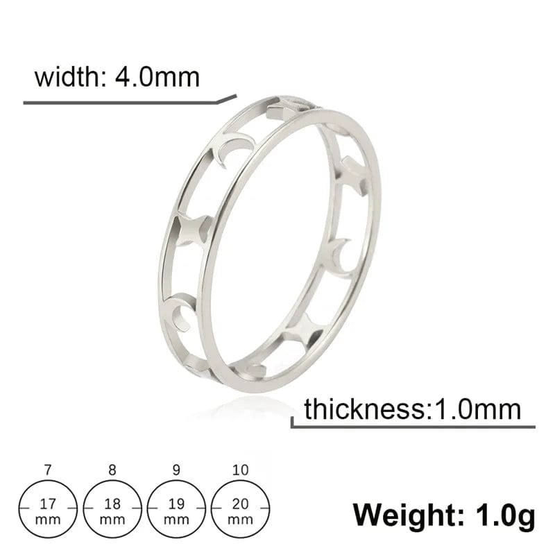 Eleganza Italiana Luxury Leaves Stainless Steel Rings For Women 2023 Trend Geometric Finger Ring Gift Aesthetic Jewelry Wholesale anillos mujer Streetwear high fashion shein amazon temu target Walmart online