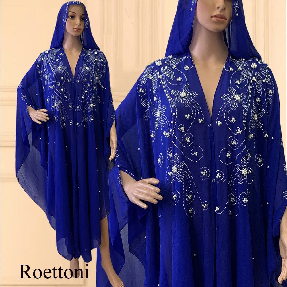 Eleganza Italiana Muslim Kaftan Abaya Dress Kimono Women Dubai Open Abaya Turkish Stone Chiffon Hooded Dress Elegant African OverSize Gorgeous Par Streetwear high fashion shein amazon temu target Walmart online