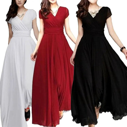 Eleganza Italiana New 2019 Women Dresses Spring Summer Cotton Linen Elegant Ladies Pleated Long White Dresses V Neck Lace Up Bow S-5XL Streetwear high fashion shein amazon temu target Walmart online