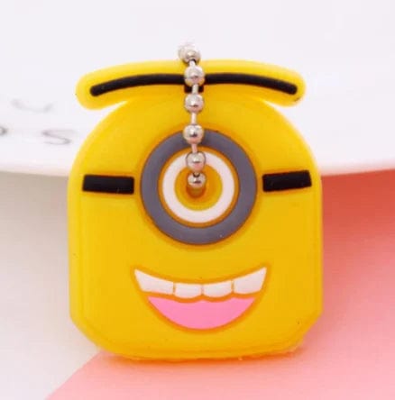 Eleganza Italiana New Product Cartoon Silicone Protective Keychain Case Cover for Key Control Dust Cartoon Keyrings Holder Organizer Home Supplies Streetwear high fashion shein amazon temu target Walmart online