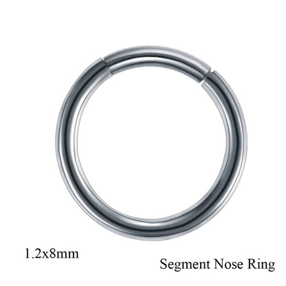 Eleganza Italiana NEW Steel Fashion Circular Bead Rings Horseshoe Eyebrow Tongue Nose Hoop Piercing Labret Stud Ring Ear Cartilage Tragus Jewelry Streetwear high fashion shein amazon temu target Walmart online