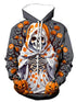 Eleganza Italiana Newlkj Halloween Hoodie Long Slelkjeve Men&