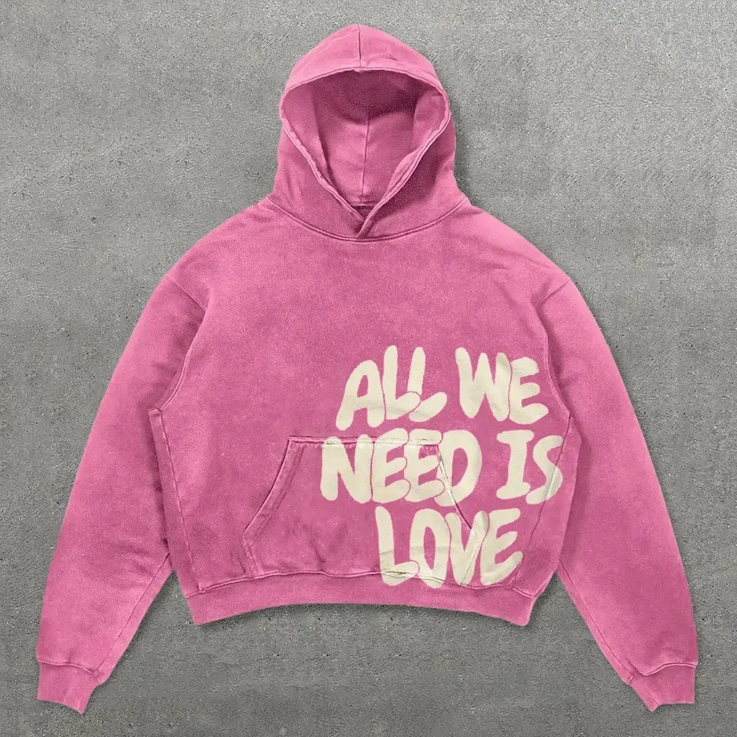 Eleganza Italiana Pink grunge oversized sweatshirt zip up hoodie Letter printing hoodies women goth y2k tops harajuku New streetwear clothes Streetwear high fashion shein amazon temu target Walmart online