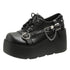 Eleganza Italiana Platform Rivet Chain Decoration Women&