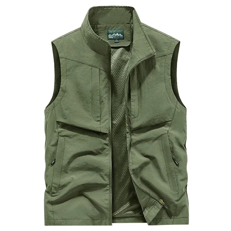 Eleganza Italiana Plus Size 7XL 8XL Men’s Fishing Vest Outdoor Quick-Dry Hunting Travel Gym Jogging Running Sport Sleeveless Mesh Waistcoat Jacket Streetwear high fashion shein amazon temu target Walmart online