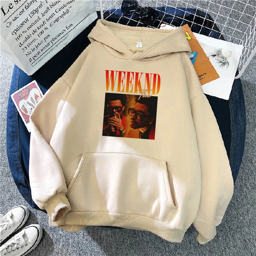 Eleganza Italiana the Weeknd hoodies women sweat y2k aesthetic y2k aesthetic long sleeve top clothes women long sleeve top tracksuit Streetwear high fashion shein amazon temu target Walmart online