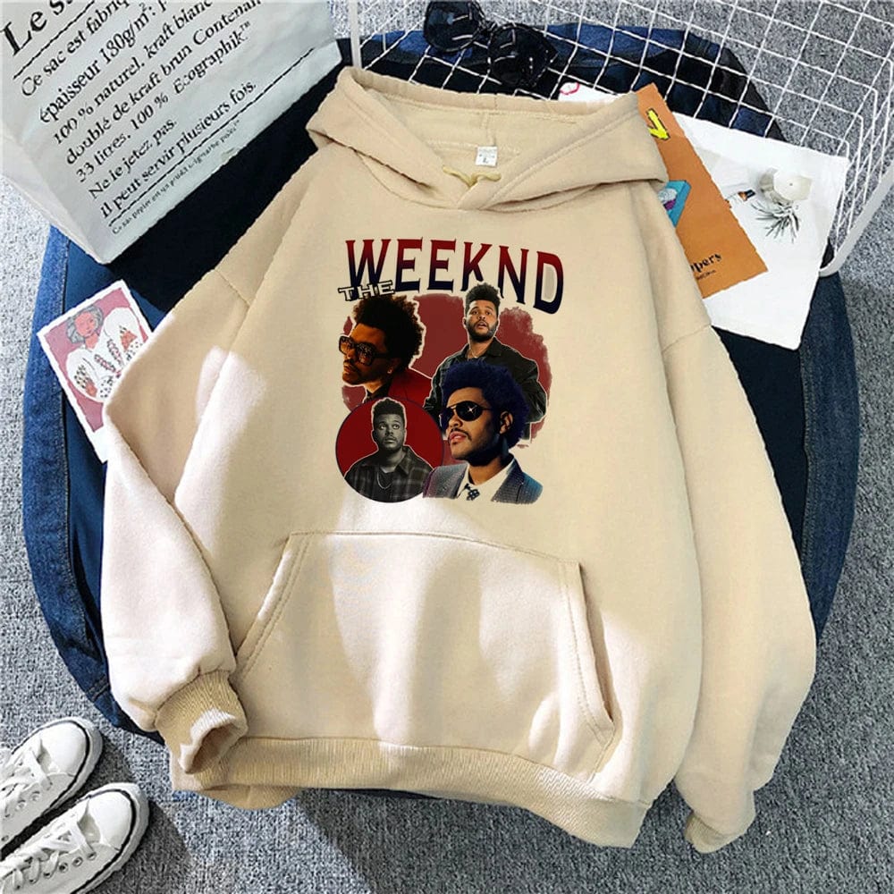 Eleganza Italiana the Weeknd hoodies women sweat y2k aesthetic y2k aesthetic long sleeve top clothes women long sleeve top tracksuit Streetwear high fashion shein amazon temu target Walmart online