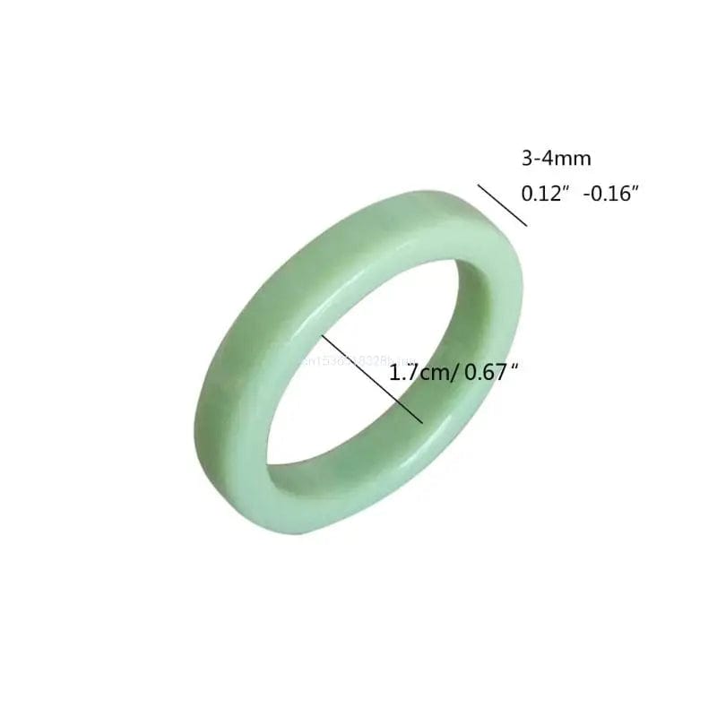 Eleganza Italiana Transparent Stacking Rings Aesthetic Funny Stackable Ring for Women Girls Gift Dropship Streetwear high fashion shein amazon temu target Walmart online