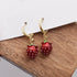 Eleganza Italiana Trending Earrings For Women Girls Cute Fruit Strawberry Banana Apple Candy Kids Funny Resin Metal Enamel Charms 3D Fruit Earring Streetwear high fashion shein amazon temu target Walmart online