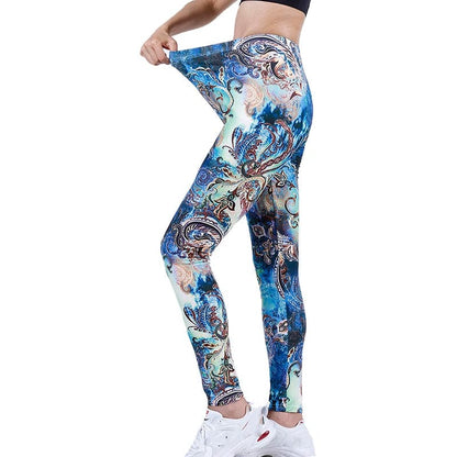 Eleganza Italiana VISNXGI New Fashion 2022 Camouflage Printing Elasticity Leggings Camouflage Fitness Pant Legins Casual Milk Legging For Women Streetwear high fashion shein amazon temu target Walmart online