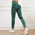 Eleganza Italiana Women Leopard Seamless Yoga Pants High Waist Lifting Hip Honey Peach Hip Fitness Leggings Yoga Gym Tights Running Sports Pants Streetwear high fashion shein amazon temu target Walmart online