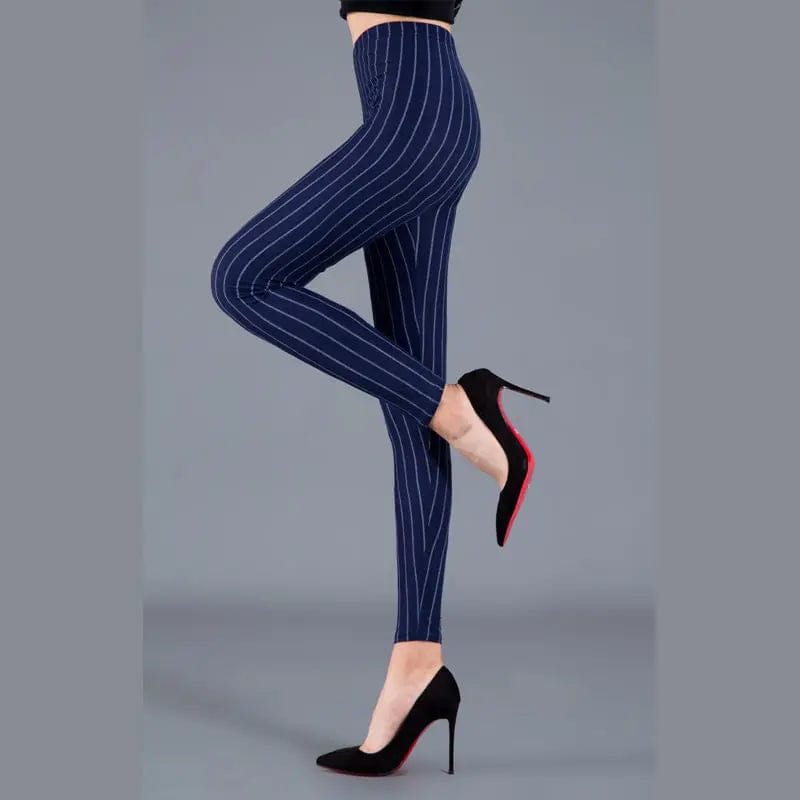 Eleganza Italiana Women Plaid Leggings Fashion Printing Fitness Houndstooth Floral Stripe Dot Leopard Pure Black Trouser High Waist Pants Streetwear high fashion shein amazon temu target Walmart online