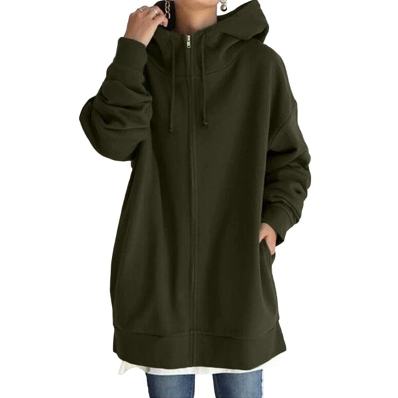 Eleganza Italiana Womens Hoodie Girl Fall Oversized Sweatshirts Casual Drawstring Clothes Up Y2K Hoodie with Pocket Dropship Streetwear high fashion shein amazon temu target Walmart online