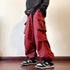 Eleganza Italiana Y2K Cargo Pants Streetwear Men Women Casual Solid Pockets Baggy Wide Leg Trousers Harajuku Hippie Joggers Sweatpants Pantalones Streetwear high fashion shein amazon temu target Walmart online