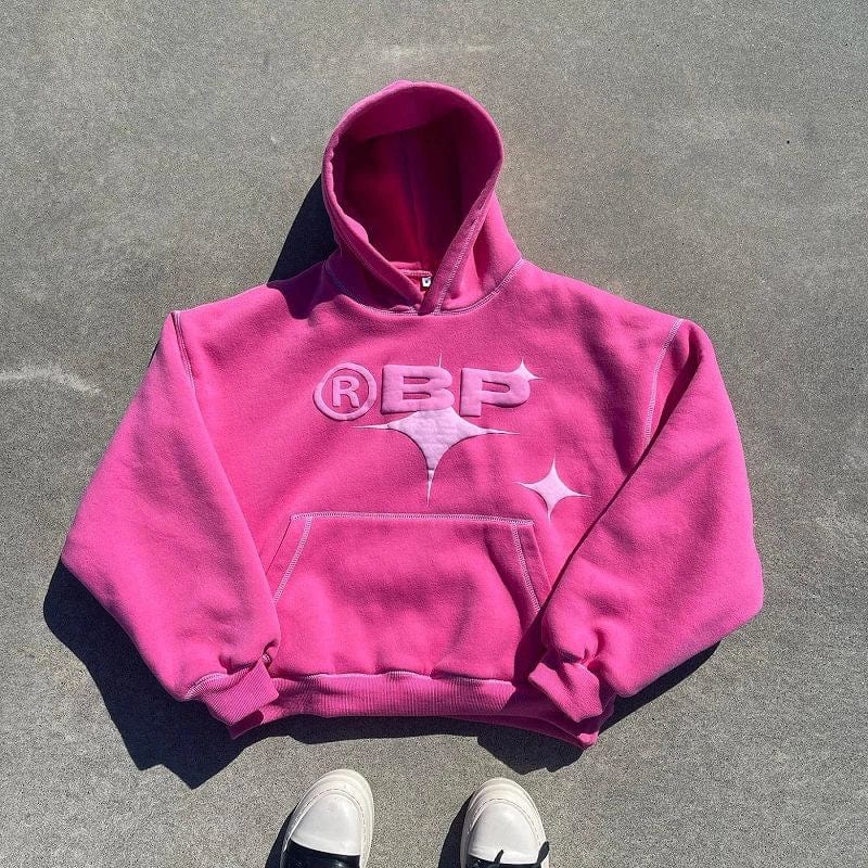 Eleganza Italiana Y2k Hoodie Women Foam Printing Letter Pullover Oversized Pink Sweatshirt Grunge Harajuku Jacket Streetwear Winter Clothes Women Streetwear high fashion shein amazon temu target Walmart online