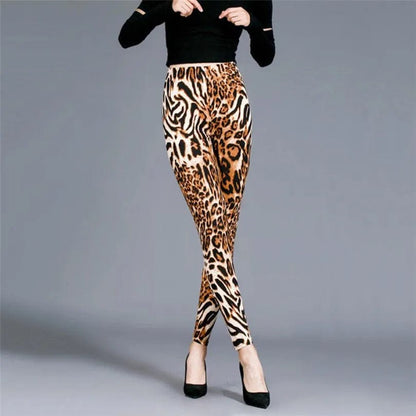 Eleganza Italiana YSDNCHI Sports Workout Leggings Leopard Printed Pants Sexy Push Up Trousers Women Clothes DropShipping Streetwear high fashion shein amazon temu target Walmart online