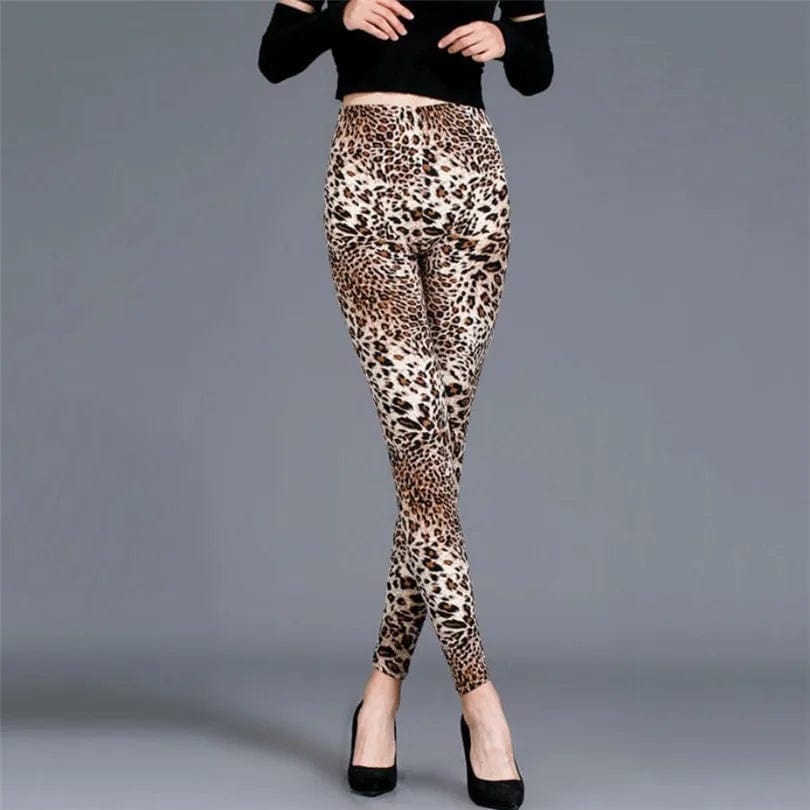 Eleganza Italiana YSDNCHI Sports Workout Leggings Leopard Printed Pants Sexy Push Up Trousers Women Clothes DropShipping Streetwear high fashion shein amazon temu target Walmart online