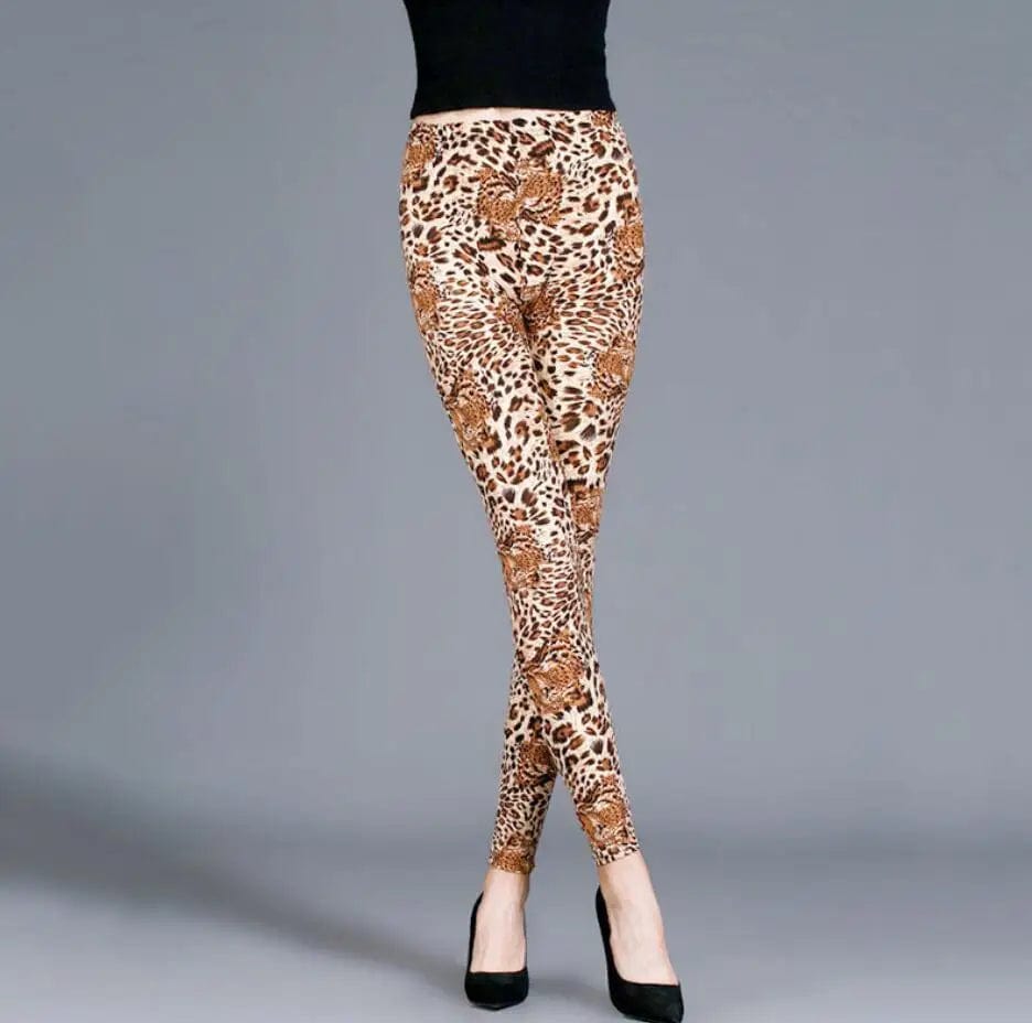 Eleganza Italiana YSDNCHI Sports Workout Leggings Leopard Printed Pants Sexy Push Up Trousers Women Clothes DropShipping Streetwear high fashion shein amazon temu target Walmart online