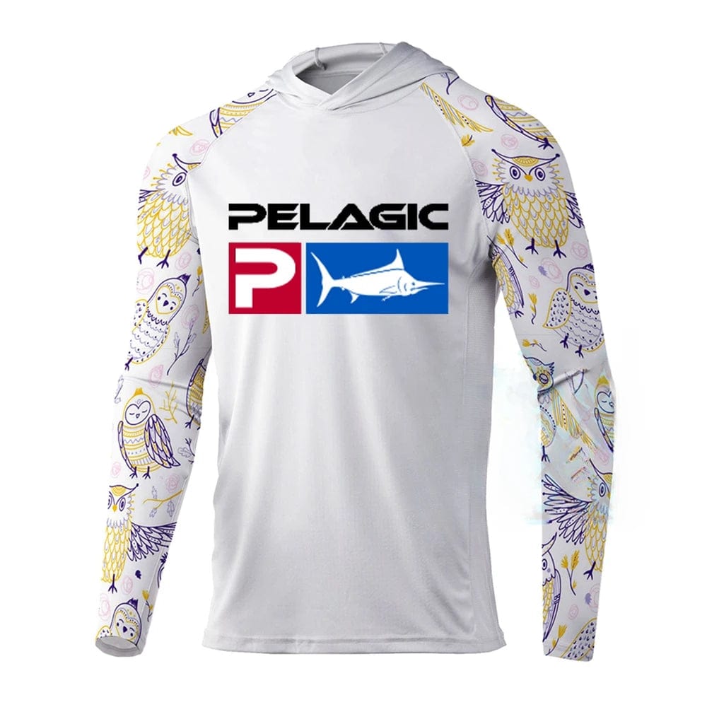 Peris Elegance 2024 Fishing Hoodie Pelagic Men Clothes Summer Breathable Long Sleeve Fishing Shirt Sun Protection Camouflage Fishing Shirts Top Streetwear high fashion shein amazon temu target Walmart online