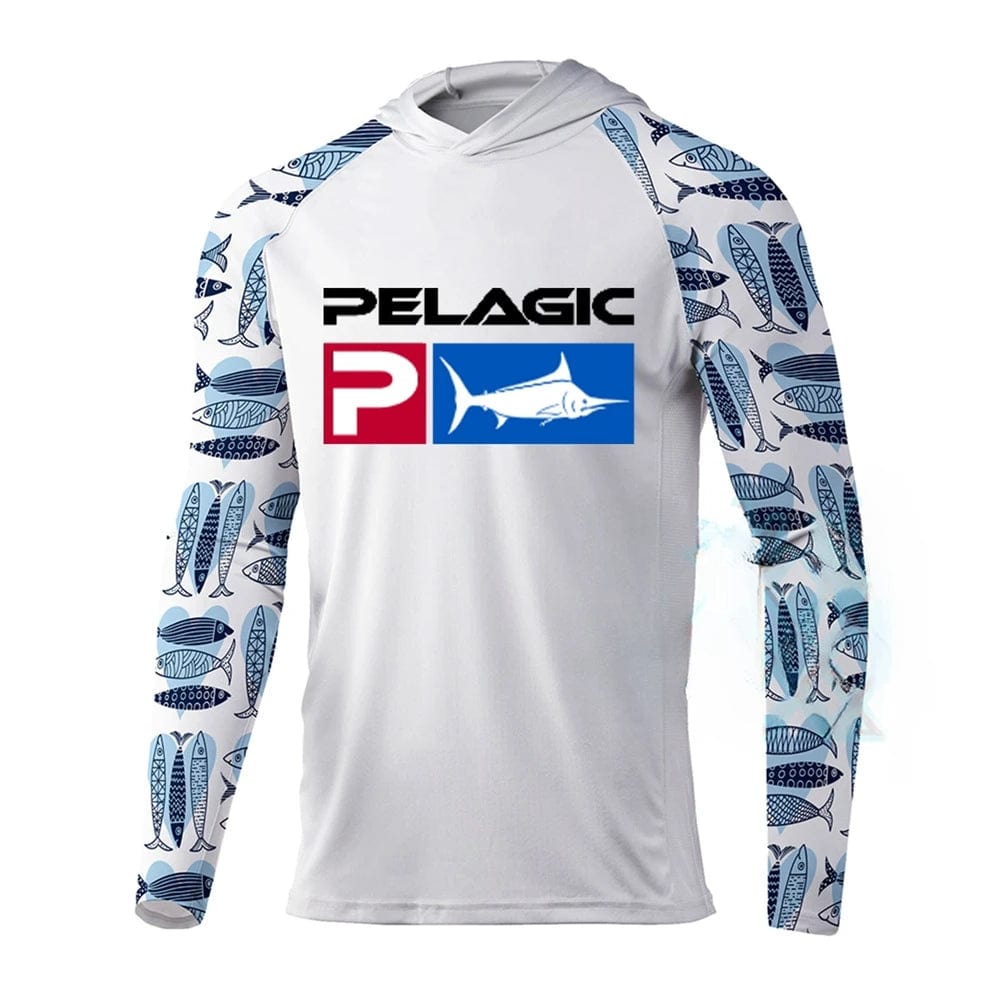 Peris Elegance 2024 Fishing Hoodie Pelagic Men Clothes Summer Breathable Long Sleeve Fishing Shirt Sun Protection Camouflage Fishing Shirts Top Streetwear high fashion shein amazon temu target Walmart online