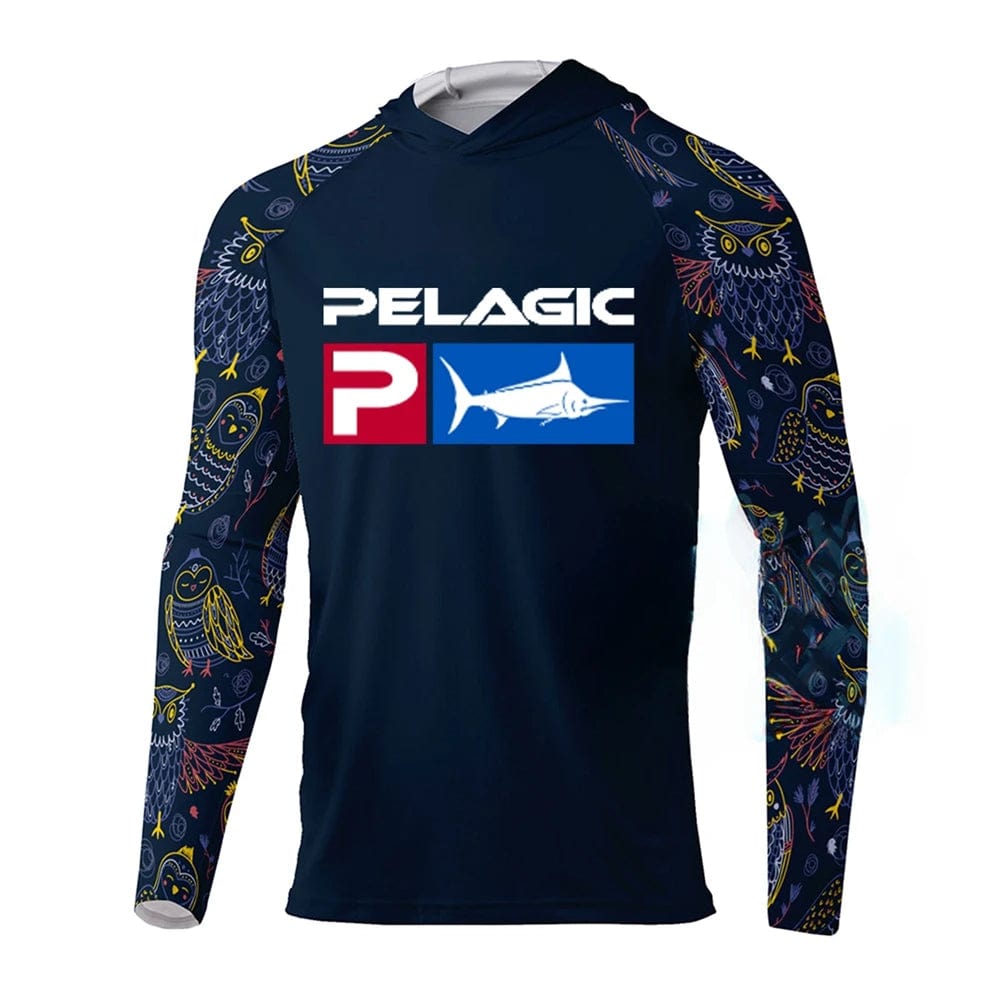 Peris Elegance 2024 Fishing Hoodie Pelagic Men Clothes Summer Breathable Long Sleeve Fishing Shirt Sun Protection Camouflage Fishing Shirts Top Streetwear high fashion shein amazon temu target Walmart online